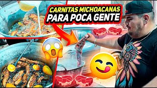 COMO HACER CARNITAS MICHOACANAS PARA POCA GENTE  PATRON NETO [upl. by Notna]