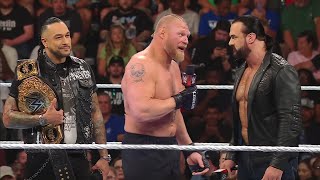 WWE July 17 Brock Lesnar Returns amp Destroys Drew Mcintyre amp Priest highlights  Review [upl. by Russon]