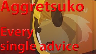 Aggretsuko season 45 every single advice [upl. by Endora530]