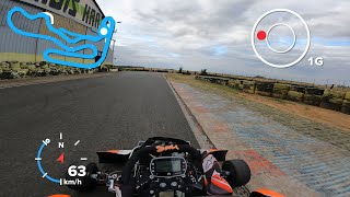 Karting ROTAX 125 MAX DD2 EVO ONBOARD  GoPro Hero 9  Dunois Kart Track [upl. by Nnanaej225]