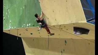 IFSC Climbing World Cup Barcelona 2009  Lead  Highlights Mens Final [upl. by Barbra]