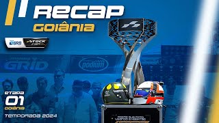 STOCK CAR 2024  RECAP ETAPA 01 GOIÂNIA [upl. by Landau]