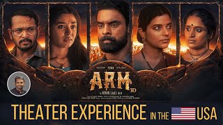 ARM 3D Theatre Experience in the USA  Tovino Thomas Shines in Jithin Laals Directorial [upl. by Enilorak]