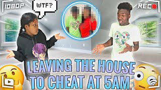 Leaving The House 5am To Go Cheat On My Ex Guess What She Did😱 [upl. by Dremann]