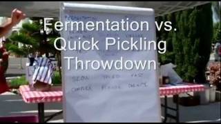 Fermentation v Quick Pickling [upl. by Eiramannod848]