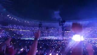 Coldplay Berlin A Sky Full Of Stars Berlin Olympiastadion 10072022 Earthquake [upl. by Chuu]