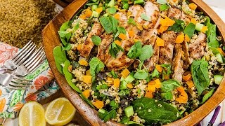 Recipe  Debbie Matenopolous’ Grilled Chicken Freekeh Salad [upl. by Roy]