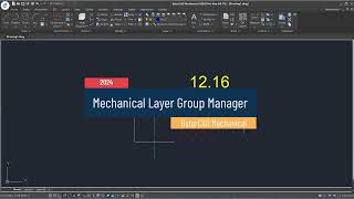 Mechanical Layer Manager in GstarCAD Mechanical 2024 [upl. by Deloria733]