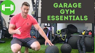 5 Pieces of Home Gym Equipment Everyone Should Have  My Garage Gym [upl. by Eceertal]