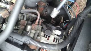 2002 Ford Focus 18 Alternator replace and troubleshoot [upl. by Mahtal]