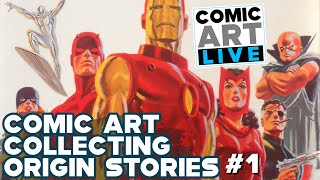 Comic Art Live Episode One Origin Stories [upl. by Nairoc324]