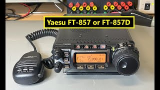 TA0369 Yaesu FT857 vs FT857D  D or non D Lets find out [upl. by Irej]