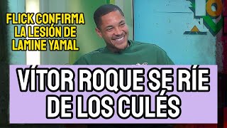 VITOR ROQUE HACE RABIAR A LOS CULÉS COMO NUNCA quotMI ÍDOLO ES CRISTIANO RONALDOquot [upl. by Lesab260]