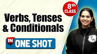 Verbs Tenses and Conditionals in One Shot  CBSE Class 8th  Pariksha Abhyas [upl. by Arretnahs]