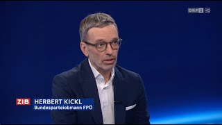 Herbert Kickl  ZIB 2 Jahreswechselinterview  1012024 [upl. by Vlada]