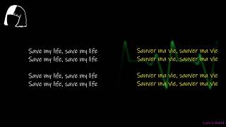 Sia Saved my life Lyric amp Traduction Francaise [upl. by Graehl]