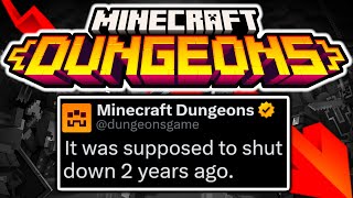 Why Minecraft Dungeons Was ABANDONED  The Untold Truth [upl. by Nnayt]