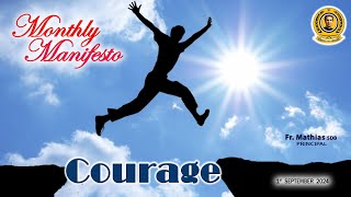 MONTHLY MANIFESTO – COURAGE  SEPTEMBER 2024  DON BOSCO EGMORE [upl. by Hulen676]