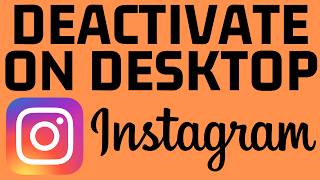 How to Deactivate Instagram Account on Desktop PC or Chromebook 2024 [upl. by Danit]