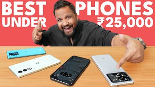 Best Phones Under Rs 25000 Q1 2024  Let’s Make it Easy [upl. by Leidba]