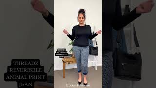 Threadz and HomeLee Jeans try on haul Ebony Boutique [upl. by Anastasio]