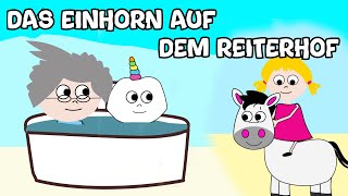 Das Einhorn auf dem Reiterhof I LUSTIGE VIDEOS FÜR KINDER [upl. by Ennoid492]