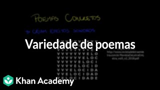 Variedade de poemas [upl. by Agarhs]