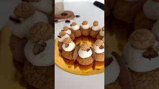 Chocolate amp Pecan Nut Choux Crown 🤎 [upl. by Pet]