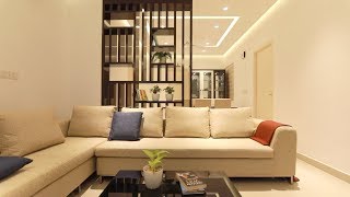 Budget Home Interiors  A Tastefully done 3BHK Interior Design Project in Kerala [upl. by Elleinad]