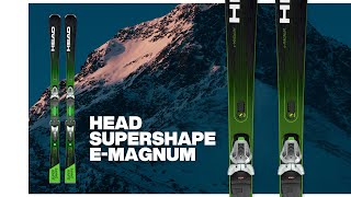 Head Supershape eMagnum Skis  Ellis Brigham Mountain Sports [upl. by Adamek919]