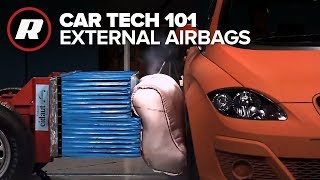 Car Tech 101 External airbags On Cars [upl. by Ahsekan]