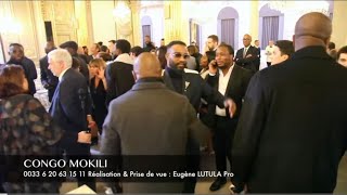 CONGOMOKILIFally et Ado Yuhe invités par Emmanuel Macron à lÉlyséeExcellence Patrick Muyaya [upl. by Wash]