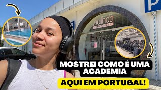 TOUR PELA MINHA ACADEMIA em Portugal QUANTO CUSTA [upl. by Euqirrne]