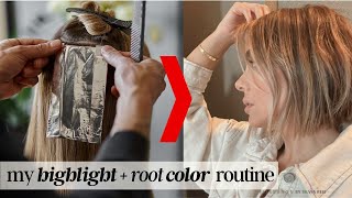 Full Hair Reset  HIGHLIGHTS  Gray Coverage  at Home under 40 [upl. by Ardnot]