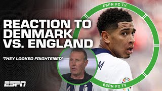 Englands players almost looked FRIGHTENED vs Denmark  Craig Burley  ESPN FC [upl. by Caniff]