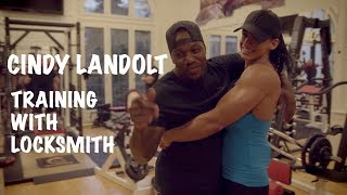 Cindy Landolt  Training with Locksmith from Rudimental [upl. by Teyugn30]