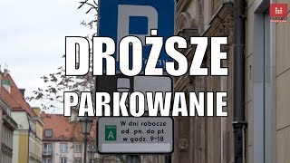 Wrocław droższe parkingi parkowanie podwyżki [upl. by Elder]