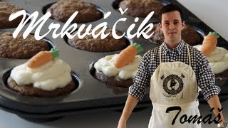 MRKVÁČIK recept Carrot Cupcake [upl. by Aznola]