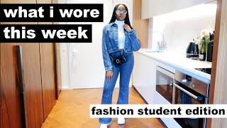 What I Wore To University This Week Fashion Student Edition [upl. by Larina587]