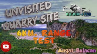 ⚠️DO NOT ATTEMPT AMAZING AERIAL VIEW OF ANGAT UNVISITED QUARRY SITE viralvideo drone [upl. by Hanafee]