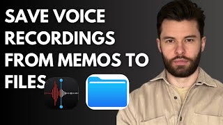 How to Save Voice Memos to Files on iPhone Quick and Easy Guide [upl. by Aicxela]