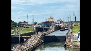 TRANSIT THE PANAMA CANAL PACIFIC TO ATLANTIC [upl. by Marco]