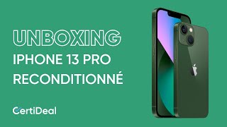 Unboxing iPhone 13 Pro reconditionné par CertiDeal [upl. by Airak]