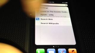 iPhone 5 How To Turn Bluetooth On amp Off [upl. by Martelle]