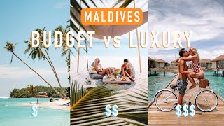 BUDGET vs LUXURY in the Maldives  Everything you need to know at 3 INCREDIBLE RESORTS [upl. by Maker]