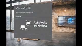 Activate Any windows 81011 [upl. by Enitsirhc]