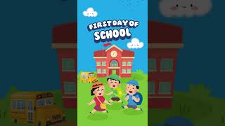 My First School Day Hip Hooray 🎶🏤 kidssongs [upl. by Henrieta]