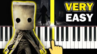 Little Nightmares 2  Togetherness 2  VERY EASY Piano tutorial [upl. by Ewan154]