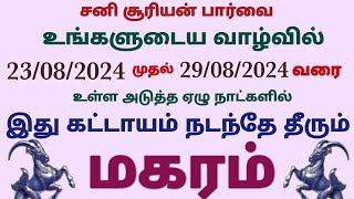 vara rasi palan 2024 in tamil magaram tamil  vara rasi palan 2024 in tamil magaram  magara rasi [upl. by Nnuahs]