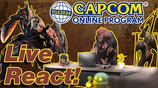 Capcom TGS 2024 Online Program Reaction [upl. by Aicilak464]